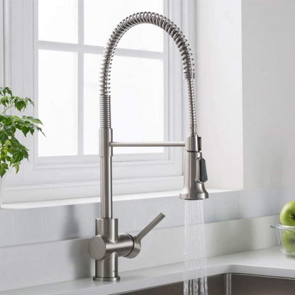 KRAUS Spot Free Stainless Steel Pre-Rinse Kitchen Faucet KPF-1690SFS