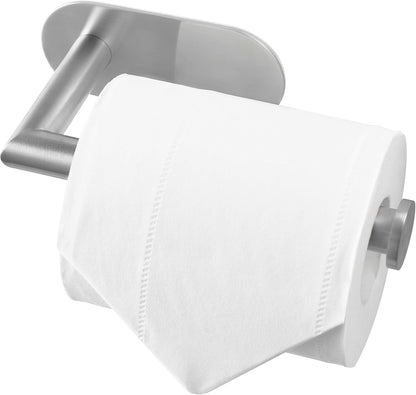 Stainless Steel Toilet Paper Holder, Self Adhesive, Rust Proof, Heavy Duty, for Bathroom