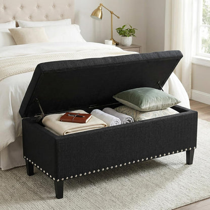 Ottoman with Storage 41" Large Storage Ottoman Bench for Bedroom